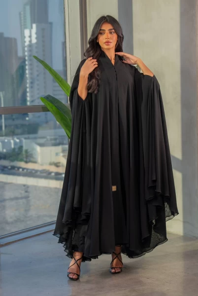 Abaya  Besht Black IB244 Balck